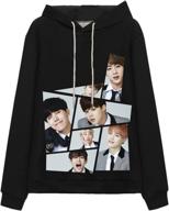 aopostall merchandise jungkook persona sweatshirt boys' clothing ~ fashion hoodies & sweatshirts logo