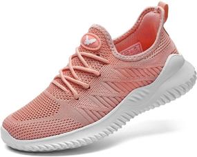 img 3 attached to 👟 MAFEKE Breathable Athletic Sneakers for Women - Lightweight Shoes for Active Lifestyle