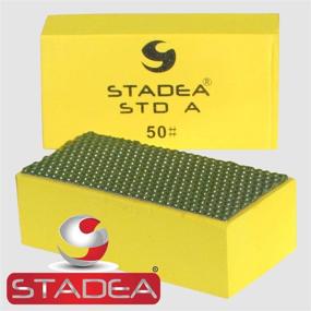 img 1 attached to 🔹 STADEA Diamond Hand Polishing Pads - 7-Piece Set for Stone Concrete Granite Marble