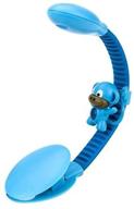 withit french bull usb rechargeable clip on book light – light blue monkey – enhanced reading experience, reduced glare, lightweight design - integrated usb plug, rechargeable battery included логотип