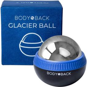 img 4 attached to ❄️ Glacier Ball: Cold Therapy Massage Roller with Removable Ice Roller for Plantar Fasciitis Relief, Face Massage, and Lacrosse Ball Rolling