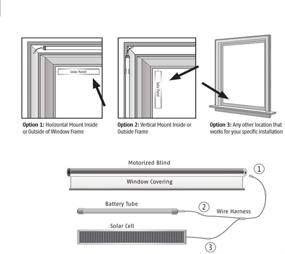 img 3 attached to 🔋 Rollerhouse 8.4V Solar Charger: Efficient Solar Panel Charger for Residential Motorized Window Shades Blinds Motor