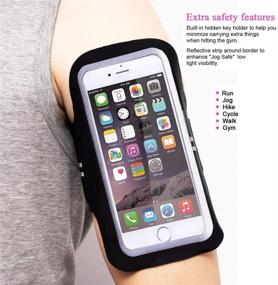 img 1 attached to HOKANG Armband Resistant IPhone Workout