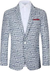 img 4 attached to 🧥 Stylish Blazers Jackets Boys' Clothing and Suits & Sport Coats by Piero Lusso