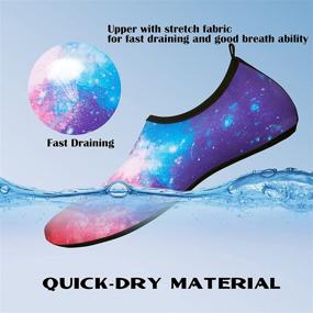 img 3 attached to LAR ME Water Shoes Barefoot Quick Dry Sports & Fitness for Water Sports