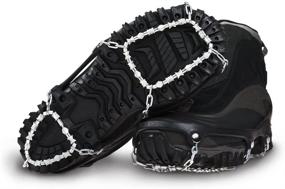 img 4 attached to ❄️ IceTrekkers Diamond Grip Traction Cleats - Enhance Traction & Safety (1 Pair)