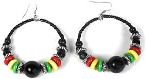 img 2 attached to Jamaica Earrings Marley Empress Royalty