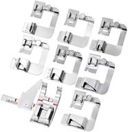 complete set of 8 pcs sewing machine feet with 🧵 adjustable presser foot - must-have tools for every home sewing machine logo