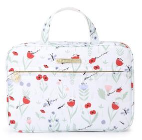 img 4 attached to Hanging Travel Toiletry Bag - Abutilon Striatum: Large 🧳 Capacity, 5 Compartments & Sturdy Hook for Women & Men