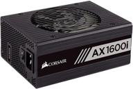 серия corsair axi, ax1600i, 1600 вт, 80 plus titanium сертифицированный, полностью модульный - цифровой блок питания (cp-9020087-na) логотип