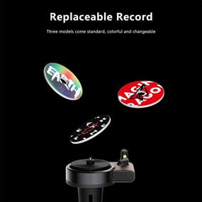 img 1 attached to 🚗 Bili-silly Car Retro Record Player: Vent Clip Air Freshener with DIY Tablets for Car Home Office - Includes 3 Aromatherapy Tablets