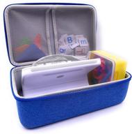 protective carrying case for osmo fire tablet little starter/genius starter kit - blue logo