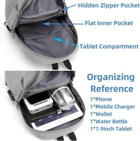 img 3 attached to ADORENCE Anti Thief Sling Bag Lightweight Backpacks