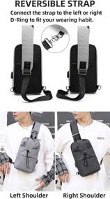 img 2 attached to ADORENCE Anti Thief Sling Bag Lightweight Backpacks