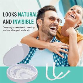 img 3 attached to 😁 Enhanced Smile Solution: Premium Fake Teeth Veneers for Men and Women - Confidence-Boosting, Perfect Smile Cover