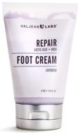 🦶 valjean labs repair foot cream with lactic acid and urea - exfoliates, softens dry feet and calluses - cruelty free, paraben free - made in the usa (4 oz) logo