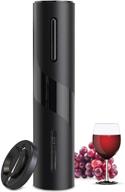 🍷 lesucte electric wine opener: one-click button reusable corkscrew opener with foil cutter – effortlessly open wine bottles in seconds логотип