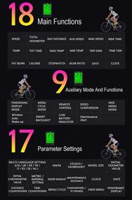 img 2 attached to 🚲 SUNDING Bike Odometer Monitor: Waterproof Bicycle Speedometer Odometer for Accurate Tracking