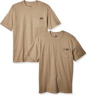 dickies 2 pack sleeve pocket t shirts men's clothing logo
