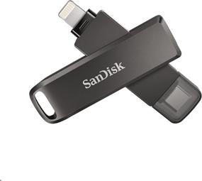 img 4 attached to 💾 128GB SanDisk iXpand Luxe Flash Drive - for iPhone and USB Type-C Devices (Model: SDIX70N-128G-GN6NE)
