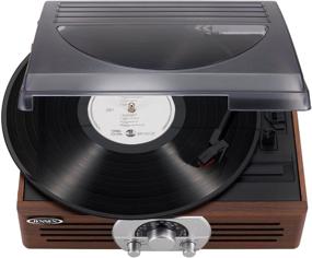 img 3 attached to 🎵 Jensen JTA-222 3-Speed Turntable with Portable Case: A Perfect Blend of Style and Functionality