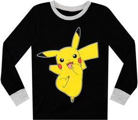 img 3 attached to Пижама Pokemon Boys Pikachu Black