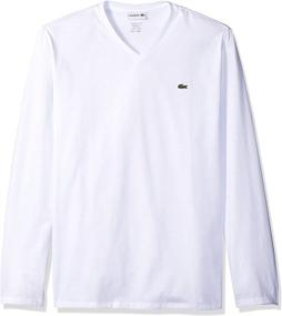 img 1 attached to 👕 Lacoste Sleeve Jersey T Shirt TH6711: Stylish Men's Clothing in T-Shirts & Tanks