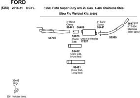 img 1 attached to 🚀 Dynomax 54739 High Performance Exhaust Y Pipe