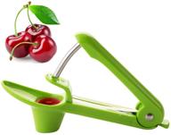 green cherry pitter and olive pitter - convenient kitchen tool for easy pitting logo