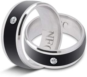 img 2 attached to Diydeg Built-In Ultra-Sensitive NFC Chip Wearable Technology for Rings
