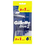 🪒 get a close shave with gillette blue ii - 5 blades, 1 handle logo