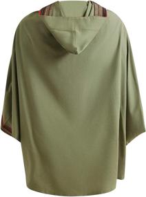 img 1 attached to 👘 Kimono Cotton Cardigan Jacket for Men by Virblatt in Sleep and Lounge Collection