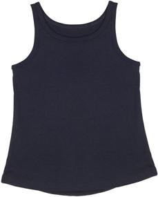 img 1 attached to 👚 Certified Organic Cotton Sleeveless Girls' Tops, Tees & Blouses by CAOMP: Premium Quality and Sustainable Fashion