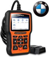 🔧 foxwell nt510 elite полный системный сканер для автомобилей bmw obd2 code reader - двунаправленный диагностический инструмент с srs, epb, sas, tps, активным тестом, сбросом масла, регистрацией аккумулятора (усовершенствованная версия) логотип