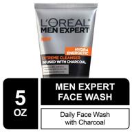 l'oreal men expert hydra energetic charcoal facial cleanser - daily face wash for men, beard care, and skincare - 5 fl. oz logo