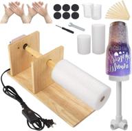 🔮 wooden epoxy crafts tumbler kit with electric cuptisserie cup turner, spin it cup spinner logo