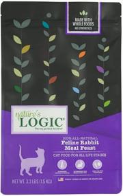 img 4 attached to Premium Natural Feline Meal Feast: Nature's Logic Cat Food with Rabbit