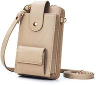 👜 stylish cebostin crossbody cellphone bag for women - sleek pu leather shoulder phone bag and clutch purse handbag for iphone huawei logo