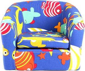 img 3 attached to 🪑 Kids' Furniture: Emall Life Armchair with Cartoon Design