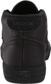 img 2 attached to Lacoste Gripshot Chukka Sneaker Black Men's Shoes for Fashion Sneakers