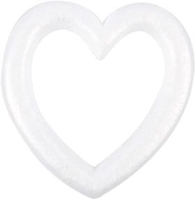 img 1 attached to ❤️ Juvale 10-inch White Foam Heart Wreath Forms (4 Pack) - Ideal for Crafts, DIY Wedding and Valentine's Decorations