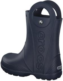 img 2 attached to 👞 Crocs Kids Handle Rain Boots: Boys' Shoes, Perfect for Outdoor Activities
