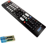 📺 hqrp compatible remote control for hitachi p42a202 p42h401 p42t501 p50a202 p50a402 lcd led hd tv smart 1080p 3d ultra 4k plasma logo