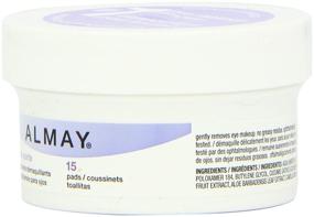 img 2 attached to 👀 Almay Oil Free Eye Makeup Remover Pads: Convenient 15 Count Box