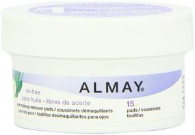 img 3 attached to 👀 Almay Oil Free Eye Makeup Remover Pads: Convenient 15 Count Box
