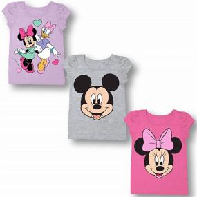 img 1 attached to Disney Toddler Minnie T Shirts Heather