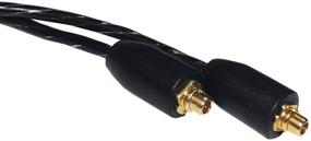 img 2 attached to 🎧 Upgraded 3.5mm Replacement Audio Cable with Remote Control - Enhance Your Shure SE215, SE846, SE425, SE535 Earphone Experience (Black)