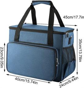 img 1 attached to Suitcase Universal Shoulder Multiple Compatible