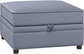 img 4 attached to Acme Furniture Storage Ottoman Velvet