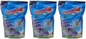 img 1 attached to 🌬️ DampRid Moisture Absorber 42oz Lavender Vanilla Scent: Effective Refill Bags 3-Pack